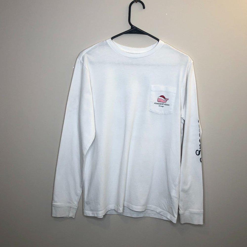 Vineyard Vines Chicago Christmas Long Sleeve Shirt